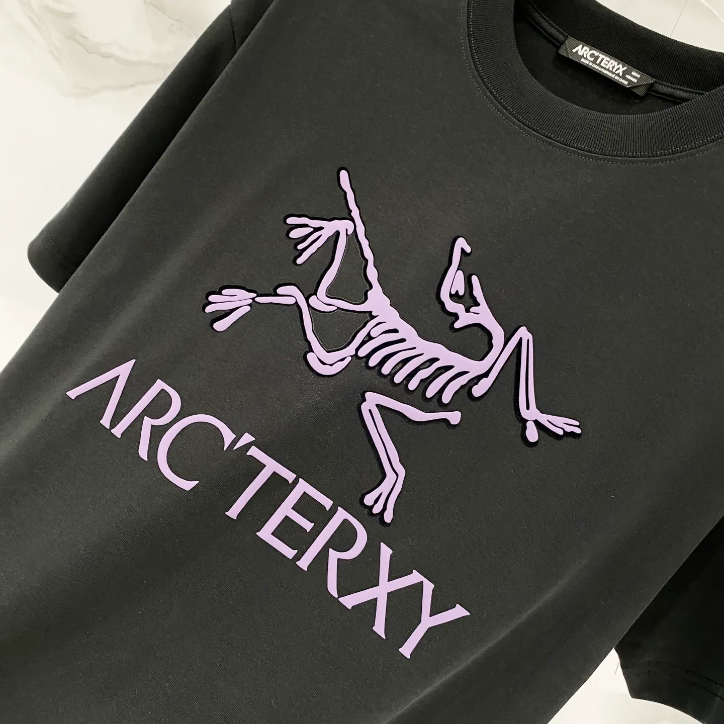 ARC.TERXY/ T 🐦 LOGO Quality 100 ％ Versatile Size:S-XL :Black.White.
